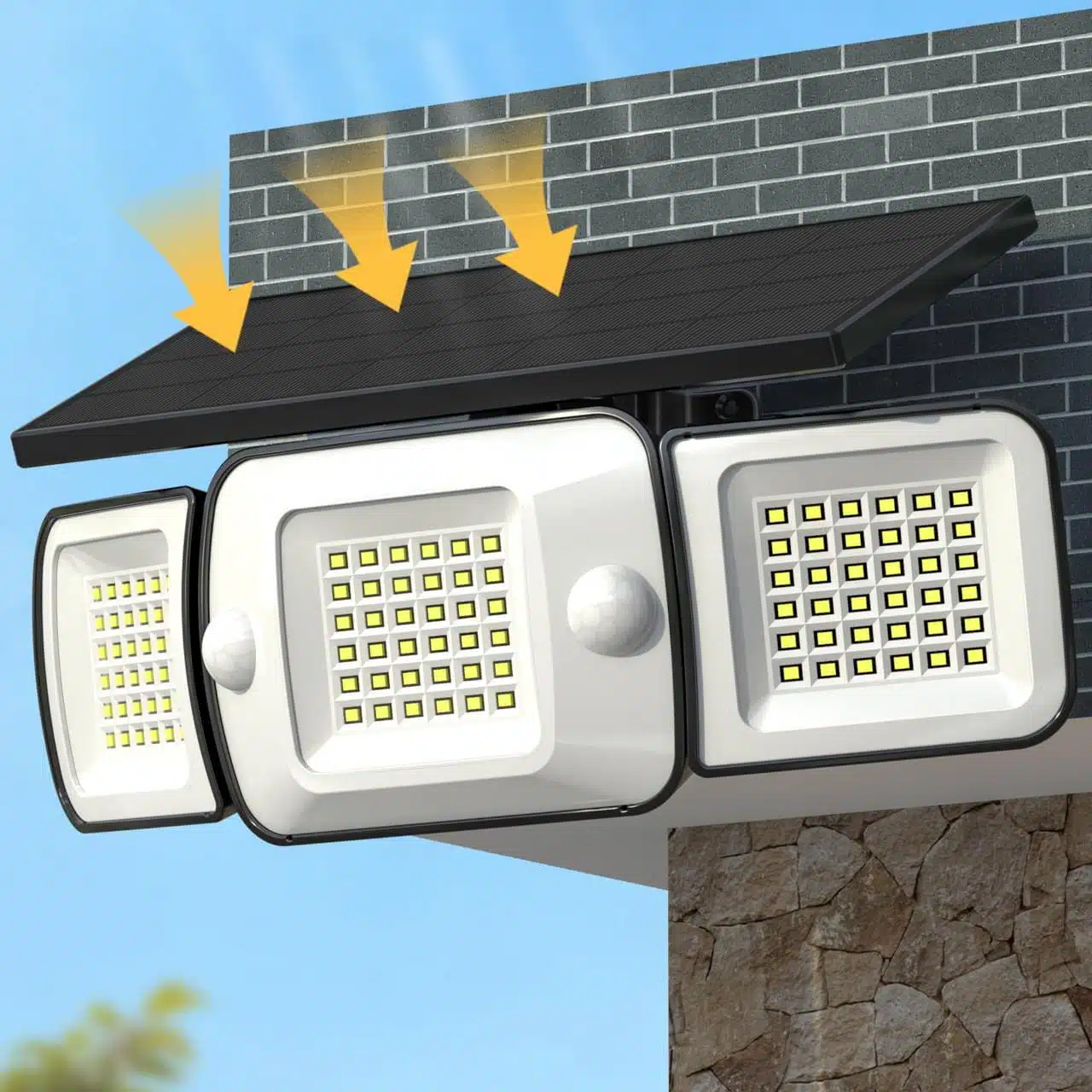 Lampe Solaire Extérieure Avec Détecteur De Mouvement