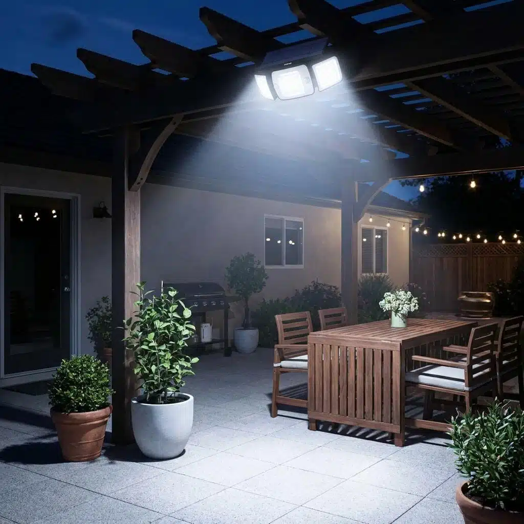 Lampe Solaire Extérieure Avec Détecteur De Mouvement