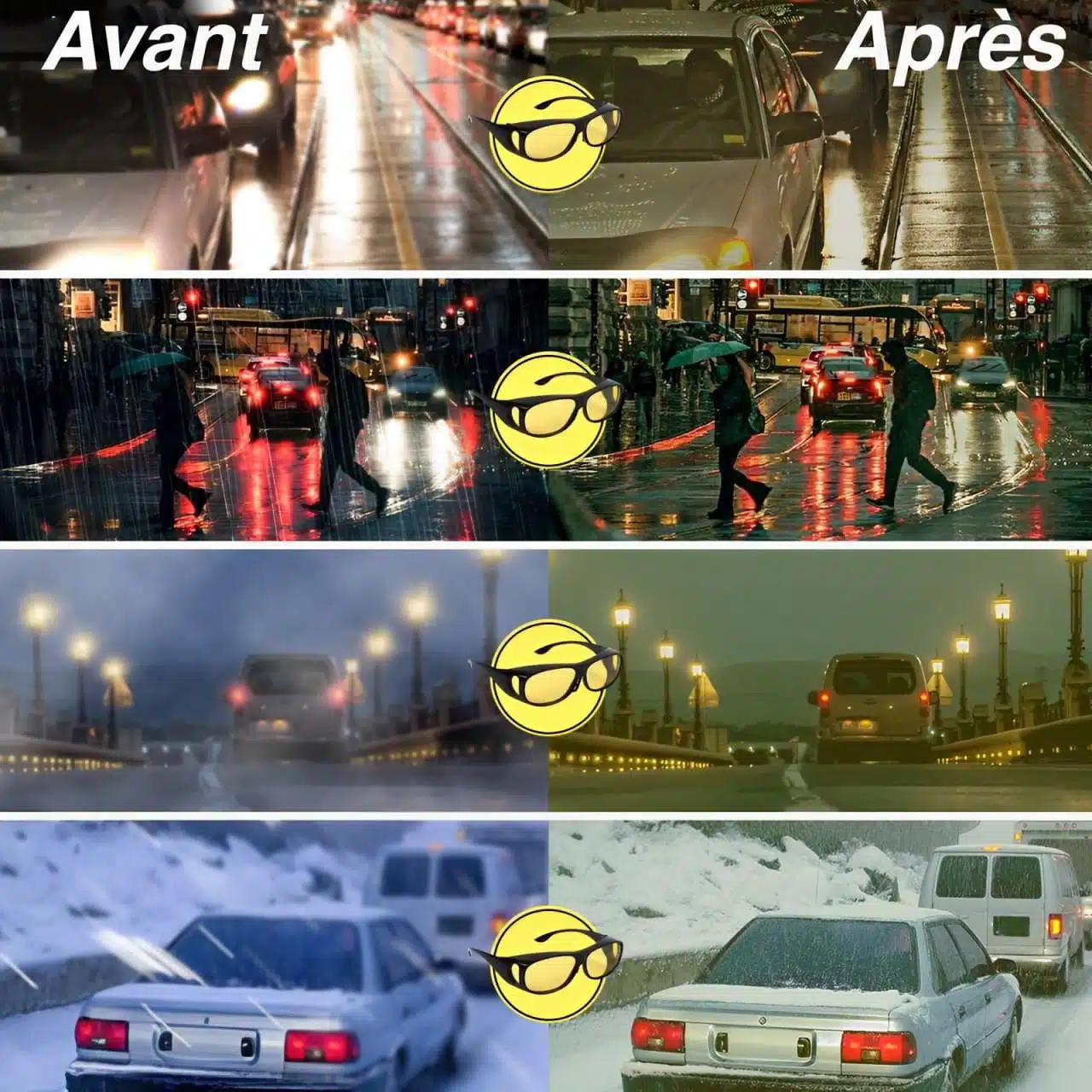 Lunettes De Conduite De Nuit