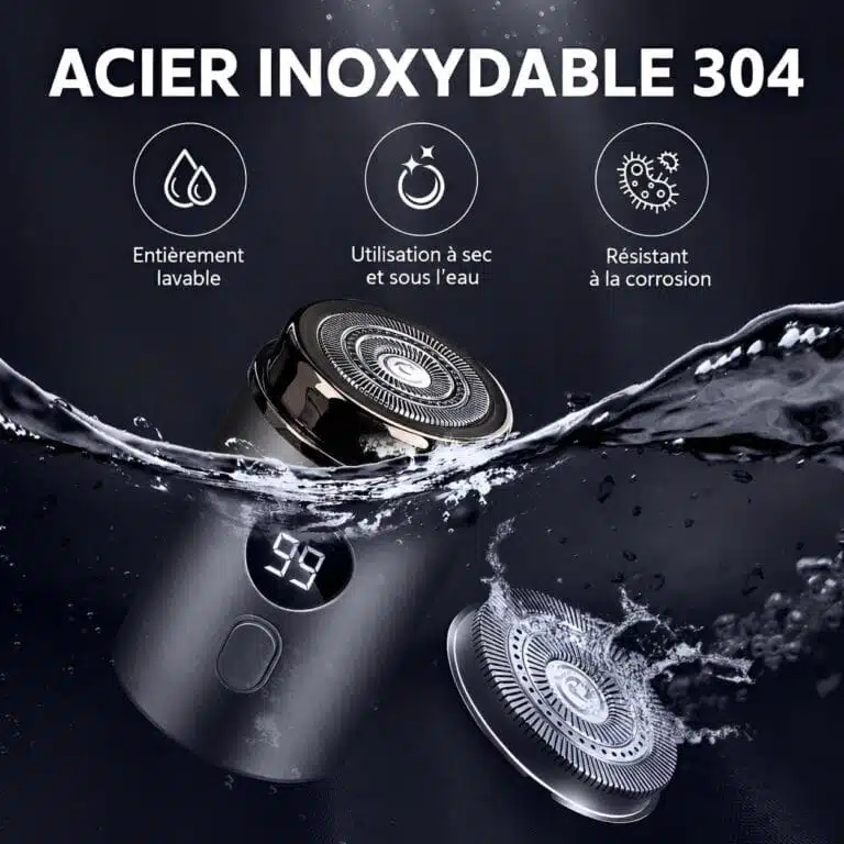Mini Rasoir Électrique Homme Professionnel