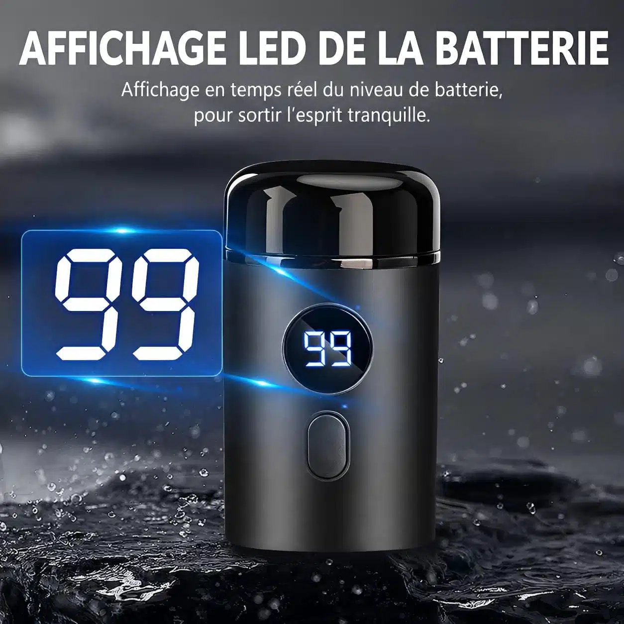 Mini Rasoir Électrique Homme Professionnel