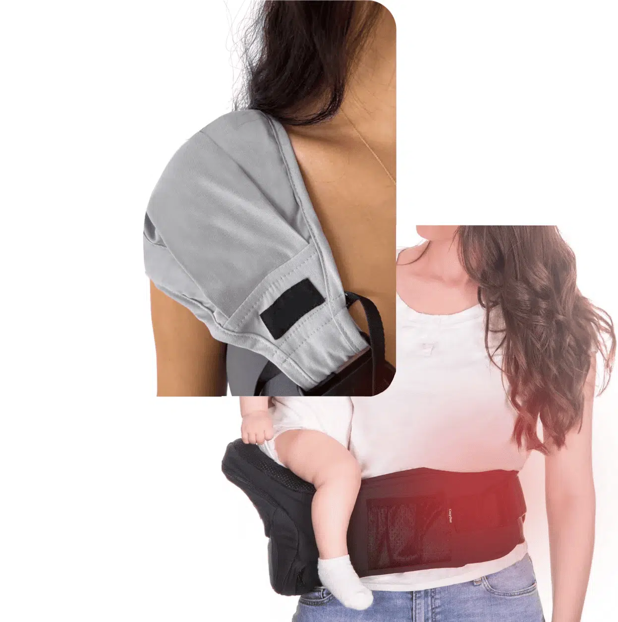 Porte-Bébé Bandoulière Léger