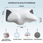 Oreiller Cervical Ergonomique À Mémoire De Forme
