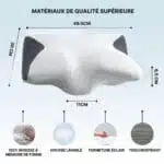 Oreiller Cervical Ergonomique À Mémoire De Forme