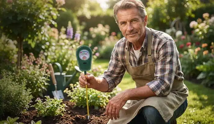 Testeur De Sol Pour Plantes 3-en-1 - Humidité - PH - Nutriments