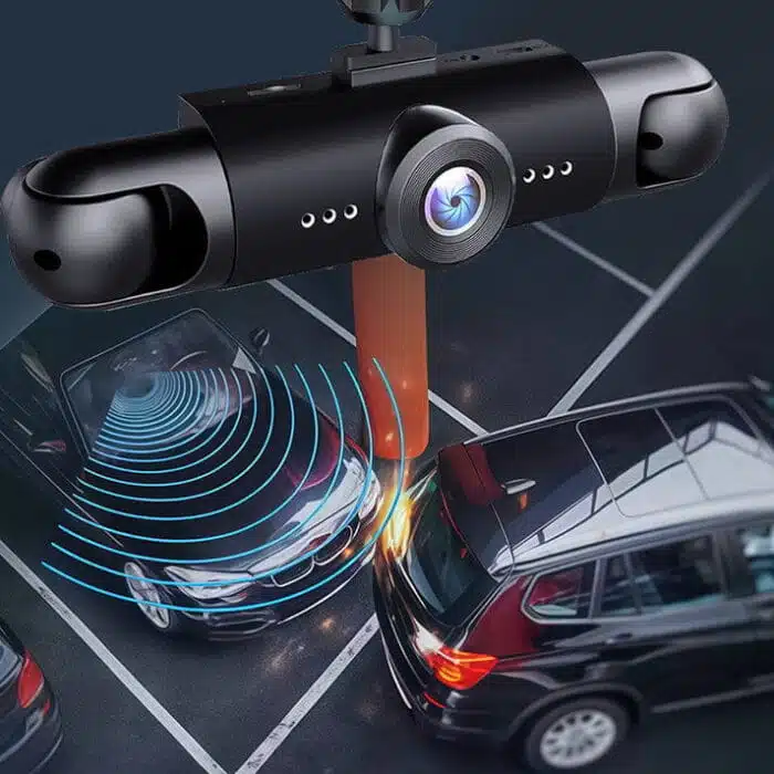 Dashcam Voiture 360° - Caméra Embarquée Avant Et Arrière