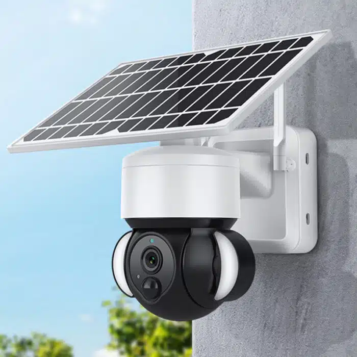Caméra De Surveillance Extérieure Sans Fil Solaire