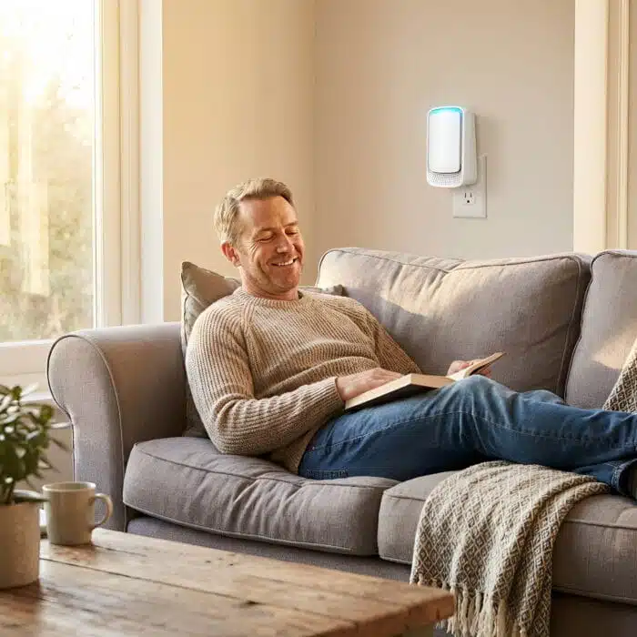 Purificateur D'Air Ioniseur Portable Sans Filtre