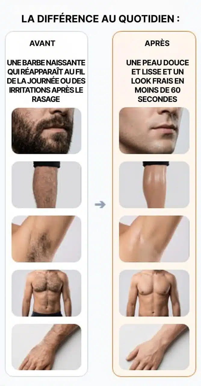 Mini Rasoir Électrique Homme Professionnel