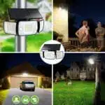 Lampe Solaire Extérieure Avec Détecteur De Mouvement