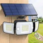 Lampe Solaire Extérieure Avec Détecteur De Mouvement