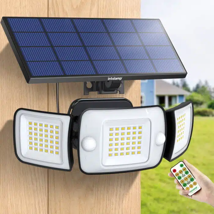 Lampe Solaire Extérieure Avec Détecteur De Mouvement
