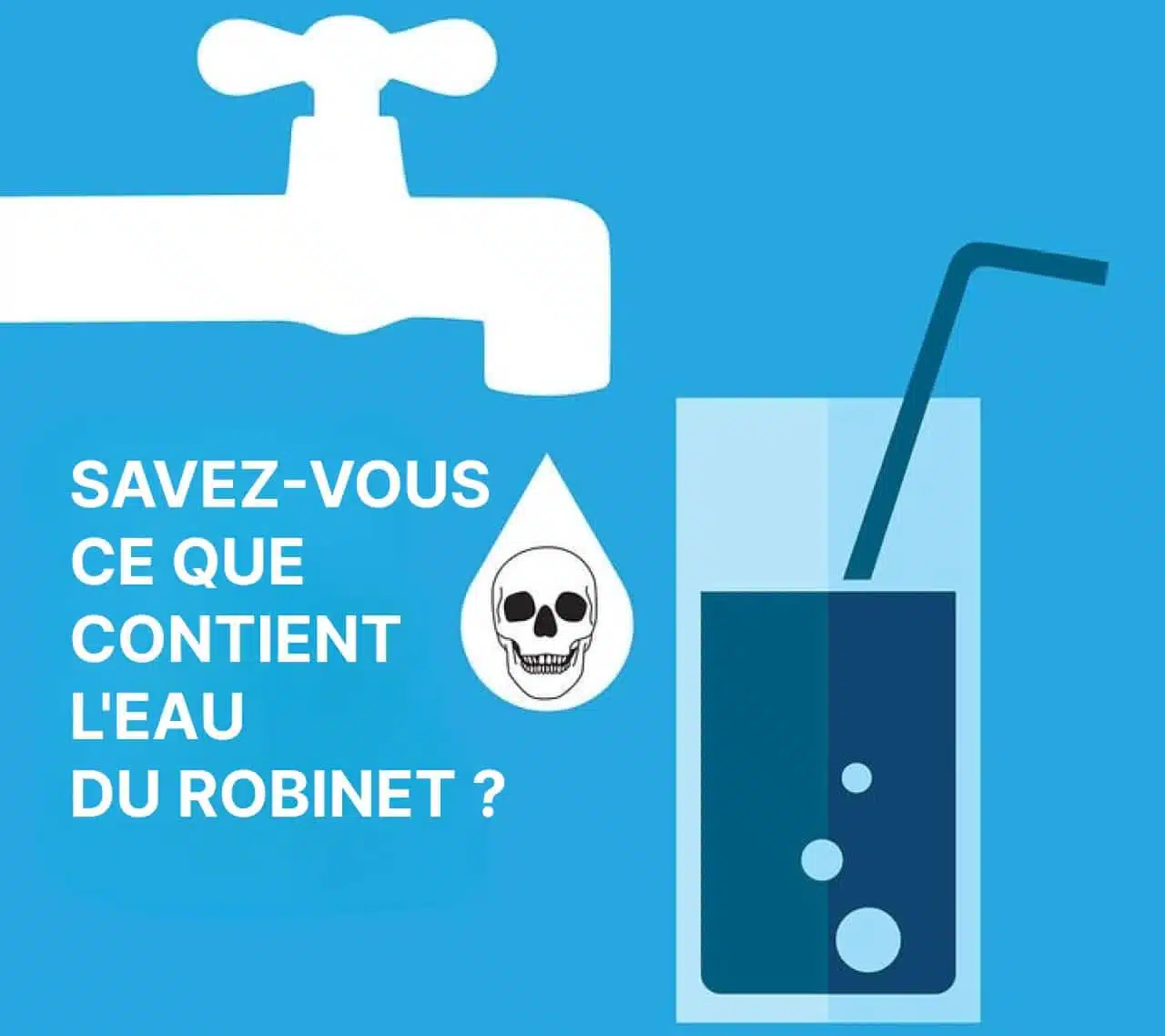 Filtre à Eau Pour Robinet - Purificateur Au Goût Agréable