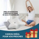 Oreiller Cervical Ergonomique À Mémoire De Forme