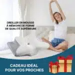 Oreiller Cervical Ergonomique À Mémoire De Forme