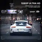 Dashcam Voiture 360° - Caméra Embarquée Avant Et Arrière