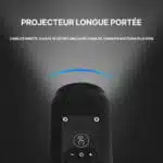 Phare Pour Vélo Avec Klaxon Rechargeable