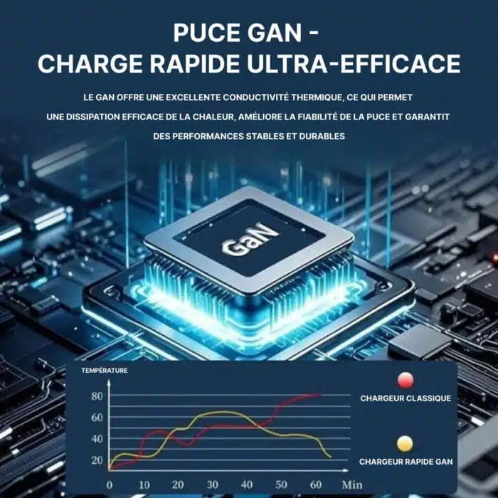Chargeur Rapide 120W Pour Iphone - Samsung - Ipad - Apple