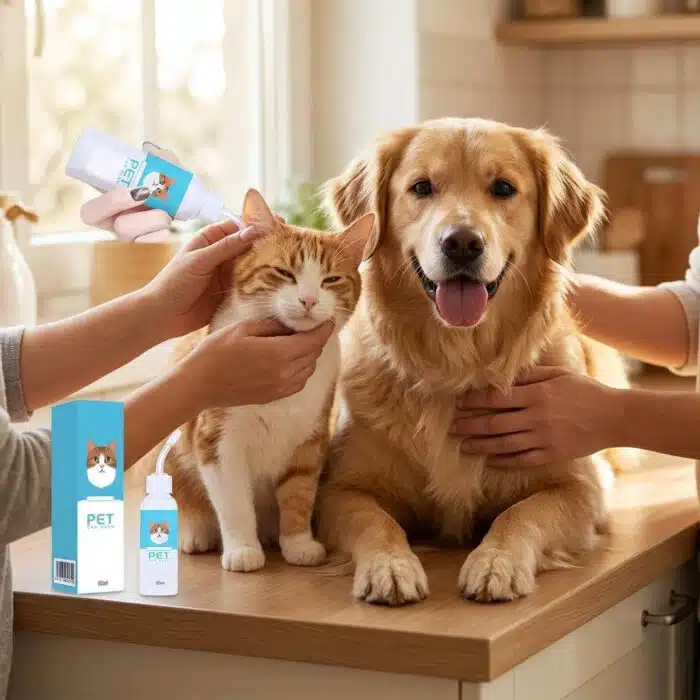 Nettoyant Oreille Pour Chien Et Chat - Produit Auriculaire