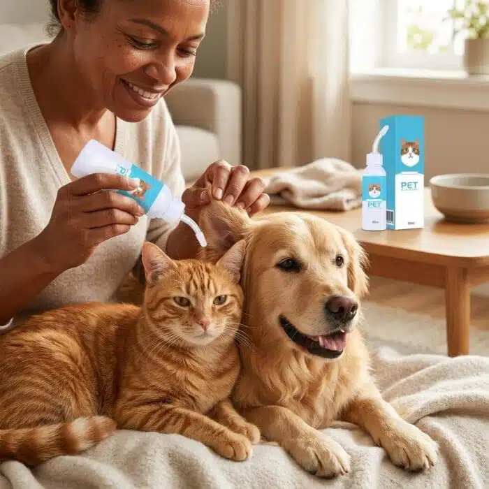 Nettoyant Oreille Pour Chien Et Chat - Produit Auriculaire