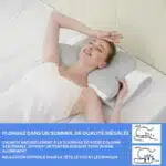 Oreiller Cervical Ergonomique À Mémoire De Forme