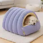 Panier Pour Chat Et Chien Chauffant En Forme De Niche