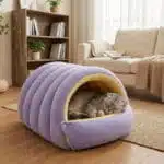 Panier Pour Chat Et Chien Chauffant En Forme De Niche