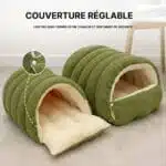 Panier Pour Chat Et Chien Chauffant En Forme De Niche