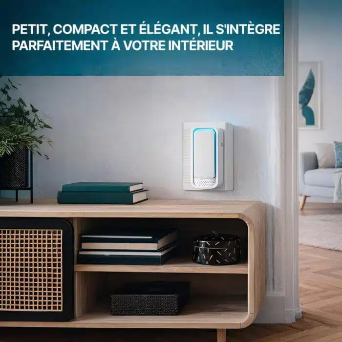 Purificateur D'Air Ioniseur Portable Sans Filtre