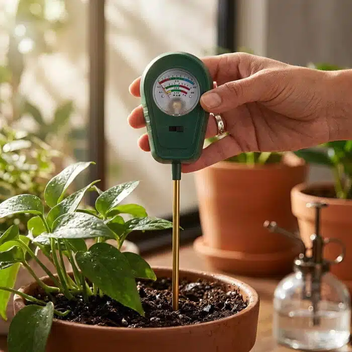 Testeur De Sol Pour Plantes 3-en-1 - Humidité - PH - Nutriments