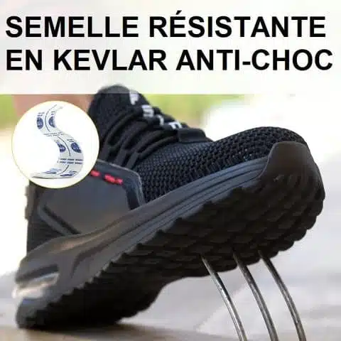 Baskets de Sécurité Légères et Respirantes