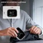 Détecteur De Monoxyde De Carbone Avec Alarme Écran LCD Température Et Humidité