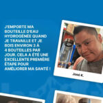 Bouteille Eau Hydrogénée Rechargeable