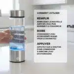 Bouteille Eau Hydrogénée Rechargeable