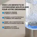 Bouteille Eau Hydrogénée Rechargeable