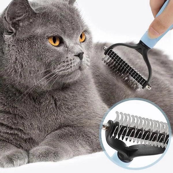 Brosse Pour Chat Et Chien Poils Longs - Peigne Anti-Poils