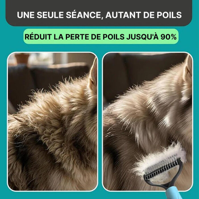Brosse Pour Chat Et Chien Poils Longs - Peigne Anti-Poils