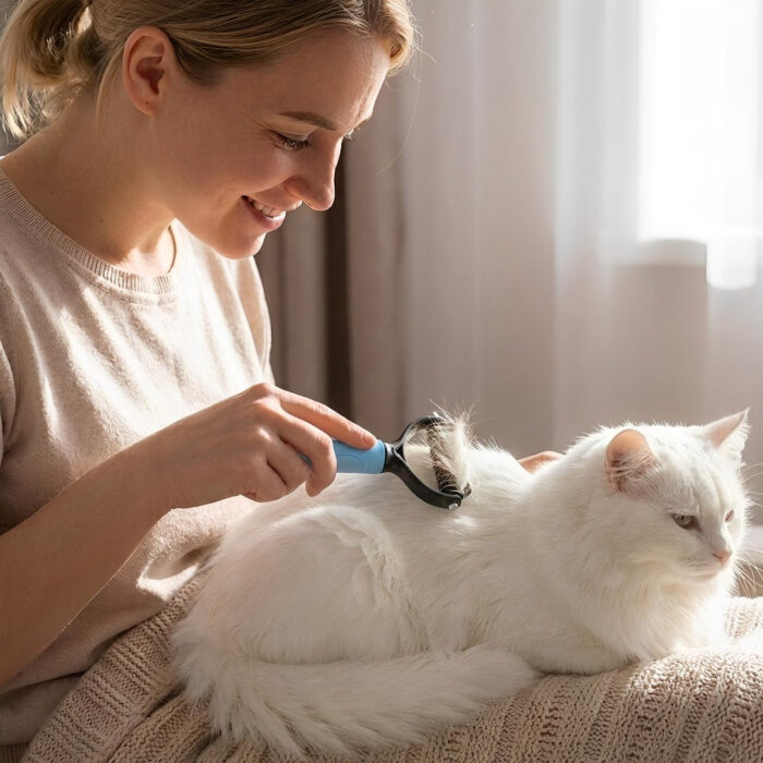 Brosse Pour Chat Et Chien Poils Longs - Peigne Anti-Poils