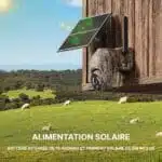 Caméra De Surveillance Extérieure Solaire - Rotation 360° et vision nocturne 2K