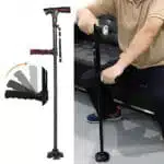 Canne De Marche Pliante Avec Lumière LED