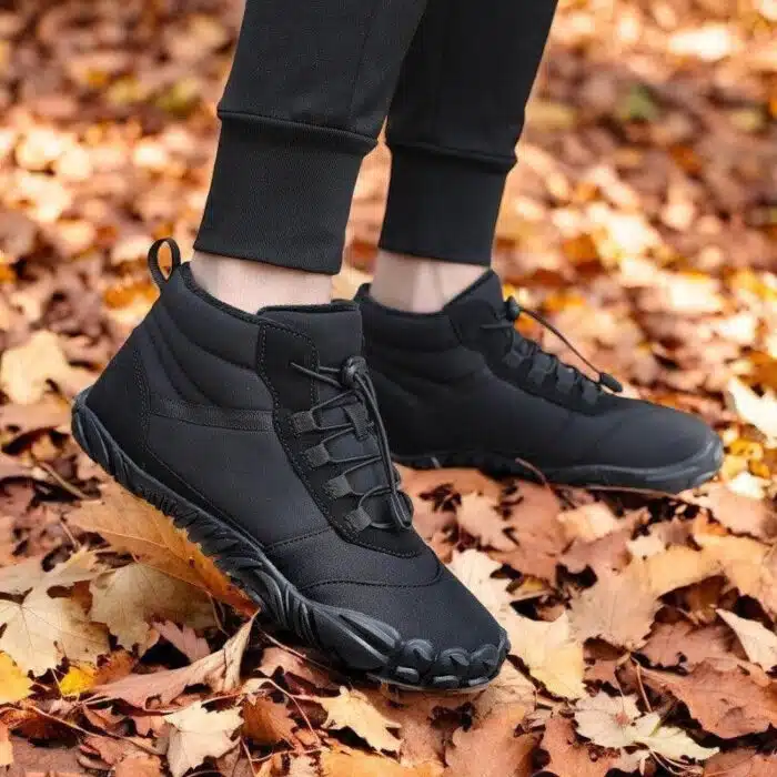 Chaussures Barefoot Hiver Imperméables Pied Large