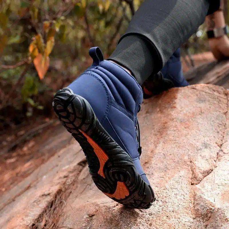 Chaussures Barefoot Hiver Imperméables Pied Large