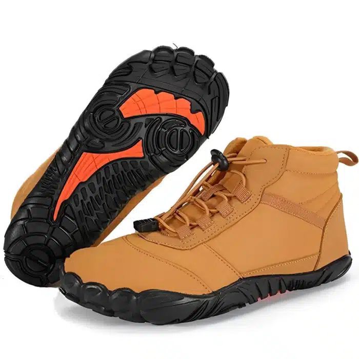 Chaussures Barefoot Hiver Imperméables Pied Large