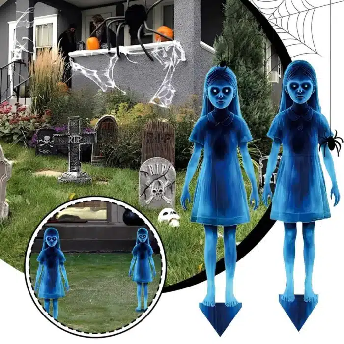 Décoration Extérieure Pour Halloween Fantôme (Lot de 2)