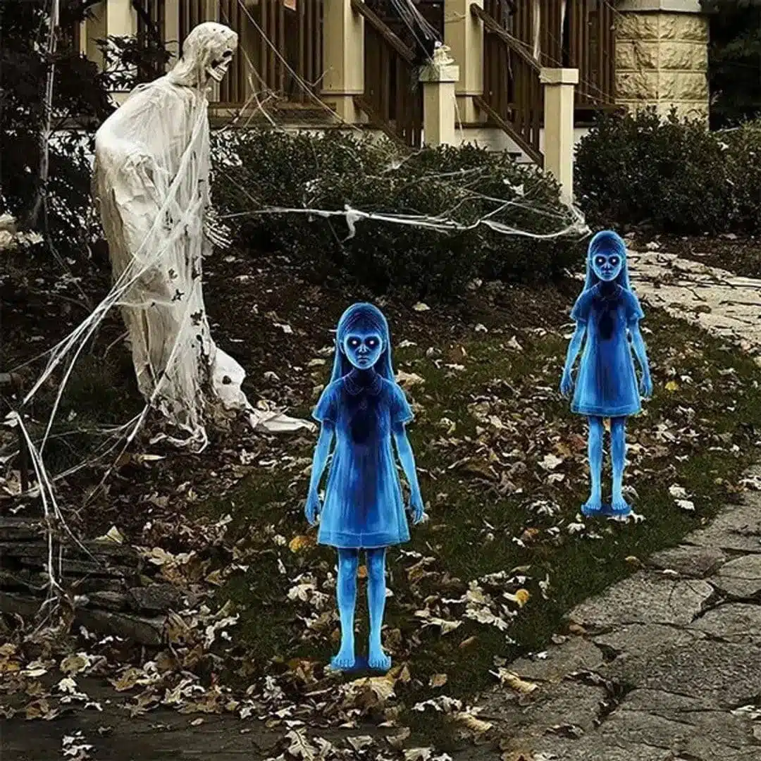 Décoration Extérieure Pour Halloween Fantôme (Lot de 2)