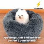 Lit En Peluche Doux Et Moelleux - Pour Chat Et Chien