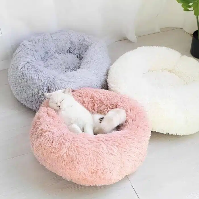 Lit En Peluche Doux Et Moelleux - Pour Chat Et Chien