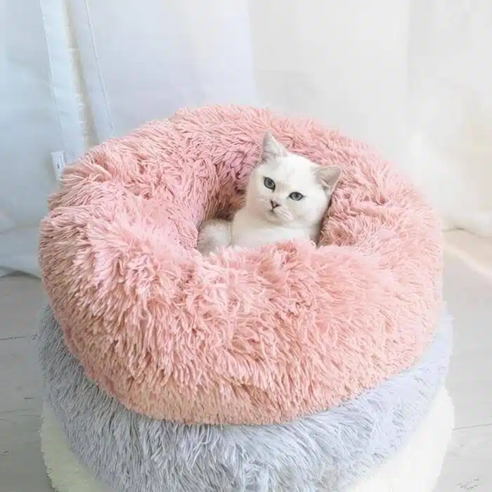 Lit En Peluche Doux Et Moelleux - Pour Chat Et Chien