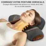 Masseur Cervical Chauffant - Coussin Cervical Massant