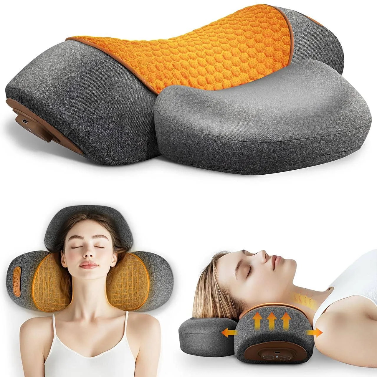 Masseur Cervical Chauffant - Coussin Cervical Massant